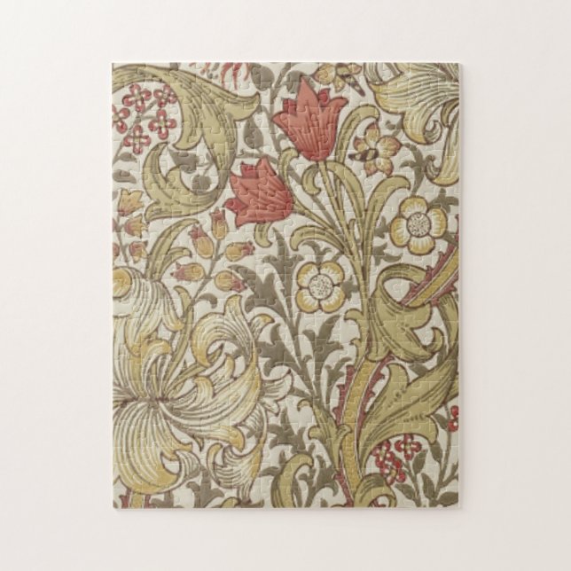 William Morris Golden Lily Pussel (Vertikal)