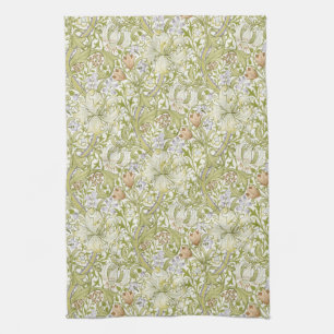 William Morris Golden Lily Trädgård Blomma Klassik Kökshandduk