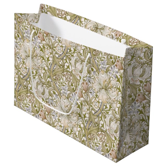 William Morris Golden Lily Trädgårdsblomma Klassis (Framsidan Vinklad)
