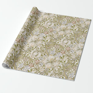 William Morris Golden Lily Trädgårdsblomma Klassis Presentpapper