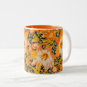 William Morris Golden Lily Vintage Pre-Raphaelite Två-Tonad Mugg
