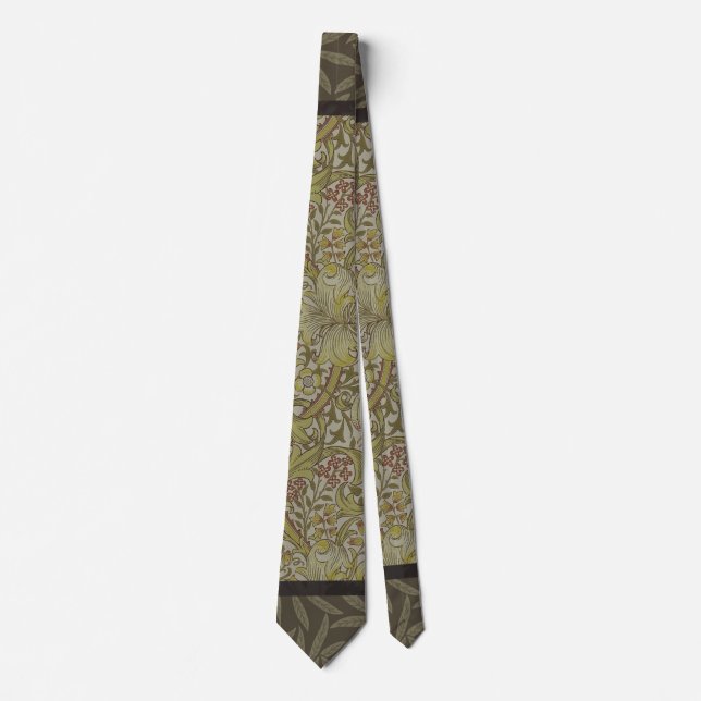 William Morris Golden Lily Willow Bough-mönster Slips (Framsida)