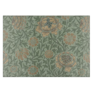 William Morris Grafton Blommönster Salvia Grön