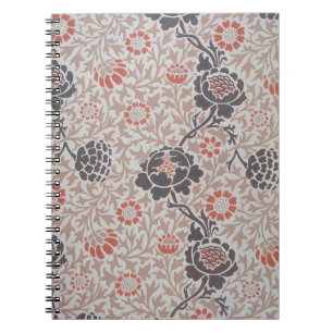 William Morris Grafton Botanic Art Design Anteckningsbok Med Spiral