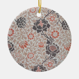 William Morris Grafton Botanic Art Design Julgransprydnad Keramik
