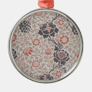 William Morris Grafton Botanic Art Design Julgransprydnad Metall