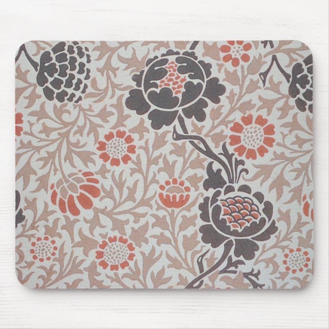 William Morris Grafton Botanic Art Design Musmatta (Framsidan)