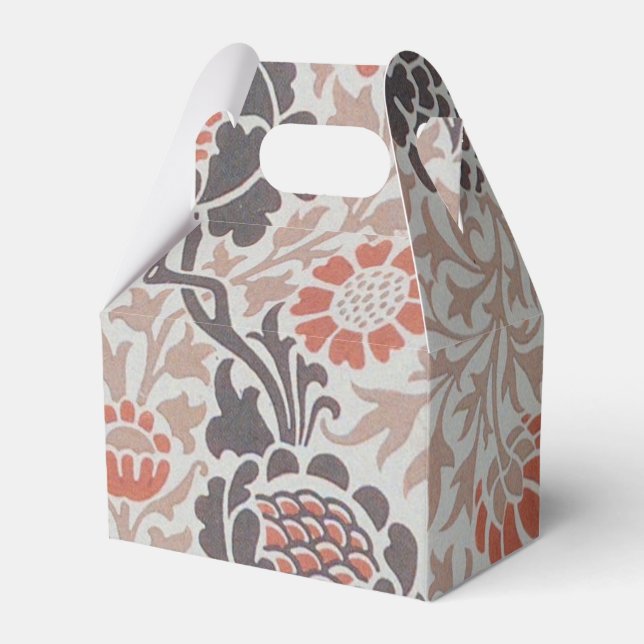 William Morris Grafton Botanic Art Design Presentaskar (Framsidan Sidan)