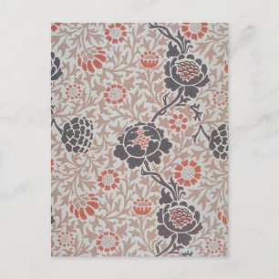 William Morris Grafton Botanic Art Design Vykort