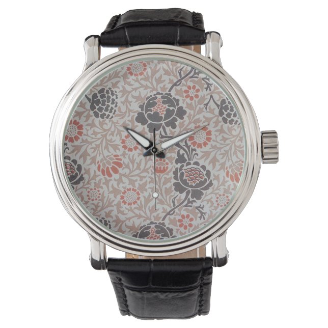 William Morris Grafton Botanisk Konst Design Armbandsur (Framsida)