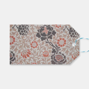 William Morris Grafton Botanisk Konst Design Presentetikett