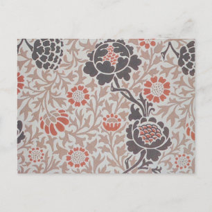 William Morris Grafton Botanisk Konst Design Vykort