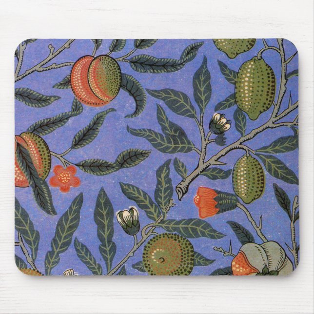 William Morris Granatäpple Tapet Musmatta (Framsidan)