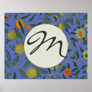 William Morris Granatäpple Tapet Poster