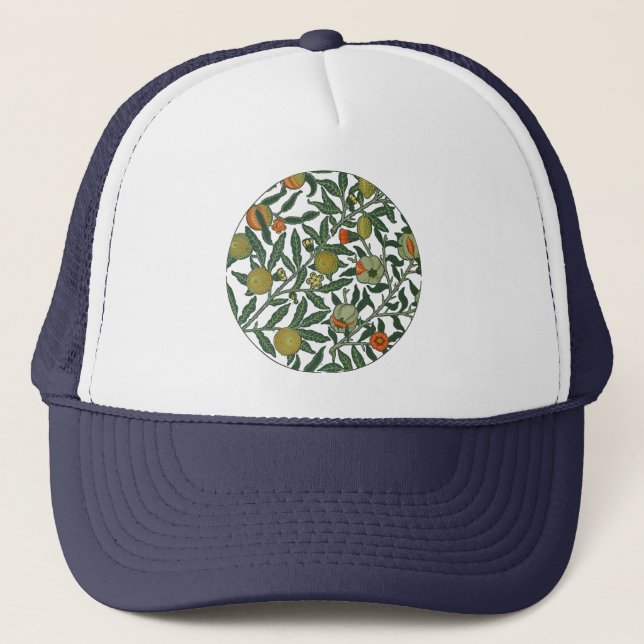 William Morris Granatäpple Tapet Truckerkeps (Framsida)