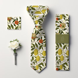 William Morris Granatäpplen Citroner Gula Frukter Slips