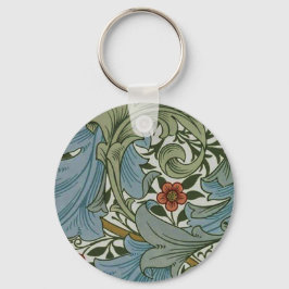 William Morris Granville Vintage Blommönster Nyckelring