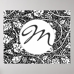 William Morris Grape Mönster Tapet Poster