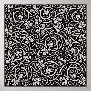 William Morris Grapevine Tapet Mönster Poster