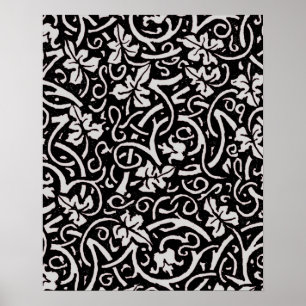 William Morris Grapevine Tapet Mönster Poster