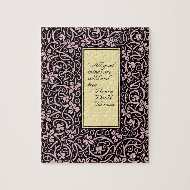 William Morris Grapevine Tapet Mönster Pussel (Vertikal)