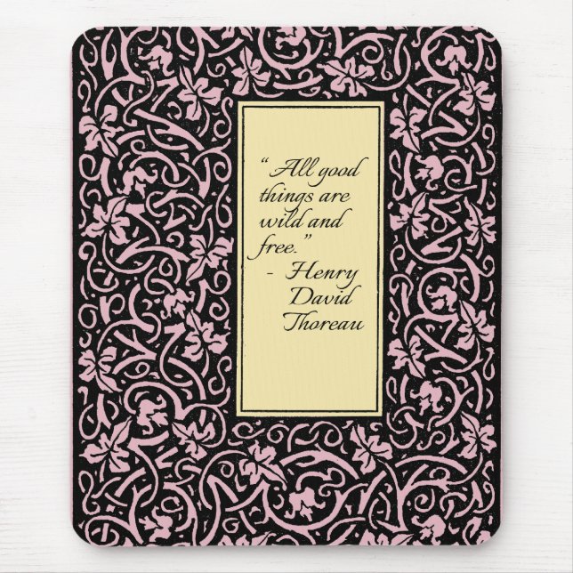 William Morris Grapevine Vine Löv Mönster Musmatta (Framsidan)