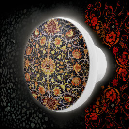 William * Morris Grått Blommigt Holland Park Knopp