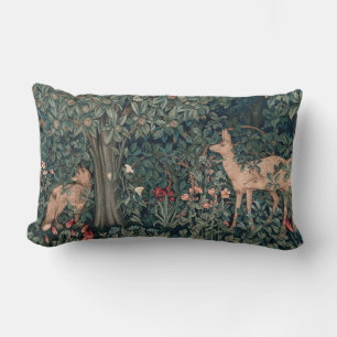 William Morris Greenery Fox Wildlife Art Lumbarkudde