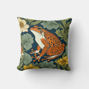 William Morris grodinspiration Kudde