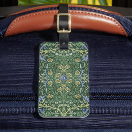 William Morris Grön Blommig Vintage Tusenskönor Na Bagagebricka