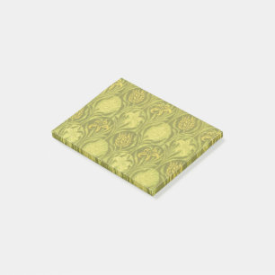 William Morris Grön Tulpan Lilja Tapet Post-it Block