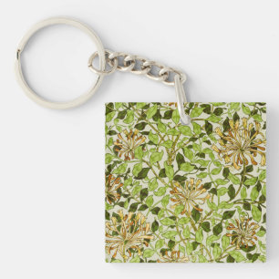 William Morris Grön Vintergrön Blommig Tapet
