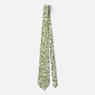 William Morris grönt blomster botaniskt mönster Slips