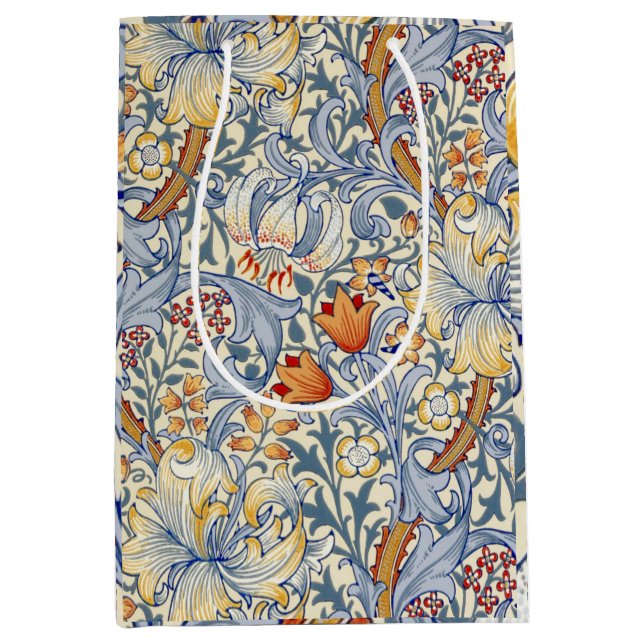 William Morris Guld Lily Victorian Tapet (Framsidan)