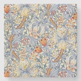 William Morris Guld Lily Victorian Tapet Stenunderlägg