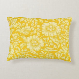 William Morris - Gult Mallow Prydnadskudde