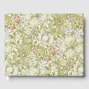 William Morris Gylden Lilja Trädgård Blomma Klassi Gästböcker