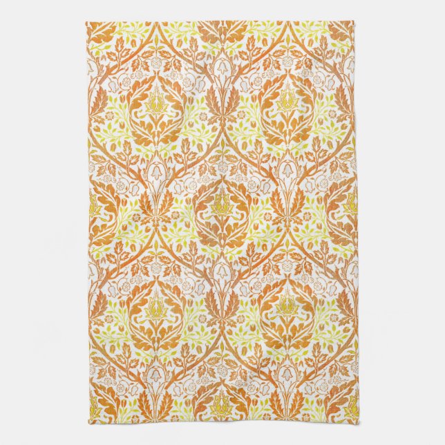 William Morris Gyllene Gren Art Nouveau Kökshandduk (Vertikal)