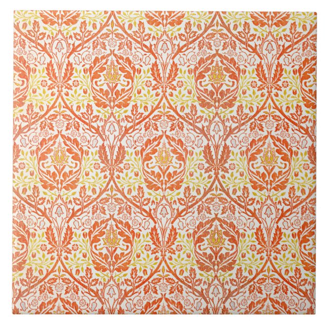 William Morris, Gyllene Grenen, Kakelplatta (Framsidan)