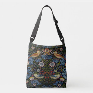 William Morris härligt mönster, art nouveau, vin Axelväska