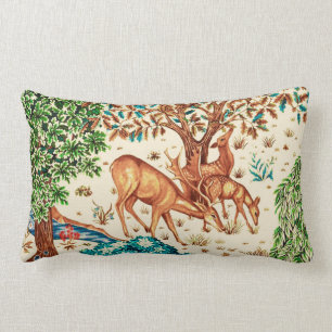 William Morris Hjort av Brook Tapestry Beige Lumbarkudde