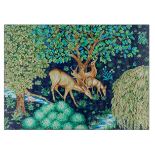William Morris Hjort av Brook Tapestry Indigo