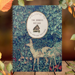 William Morris Hjort & Cabin Guest Välkommen Anteckningsbok