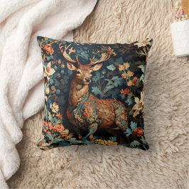 William Morris Hjort Dekorativ kudde