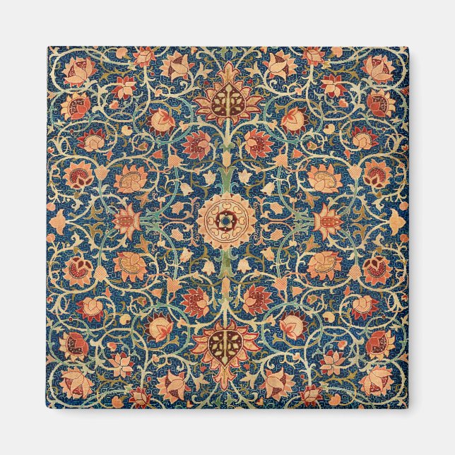 William Morris Holland Park Carpet Mönster Magnet (Framsidan)