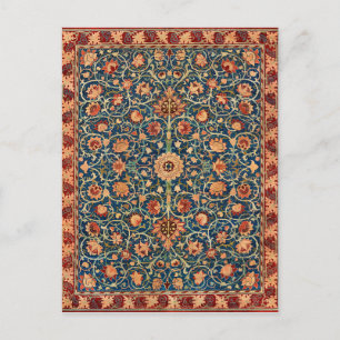 William Morris Holland Park Carpet Mönster Vykort