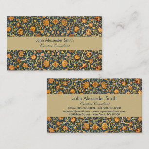 William Morris Holland Park Vintage Matta Visitkort