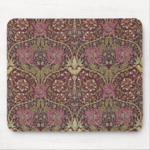 William Morris, Honeysuckle, blommigt. mönster, k Musmatta