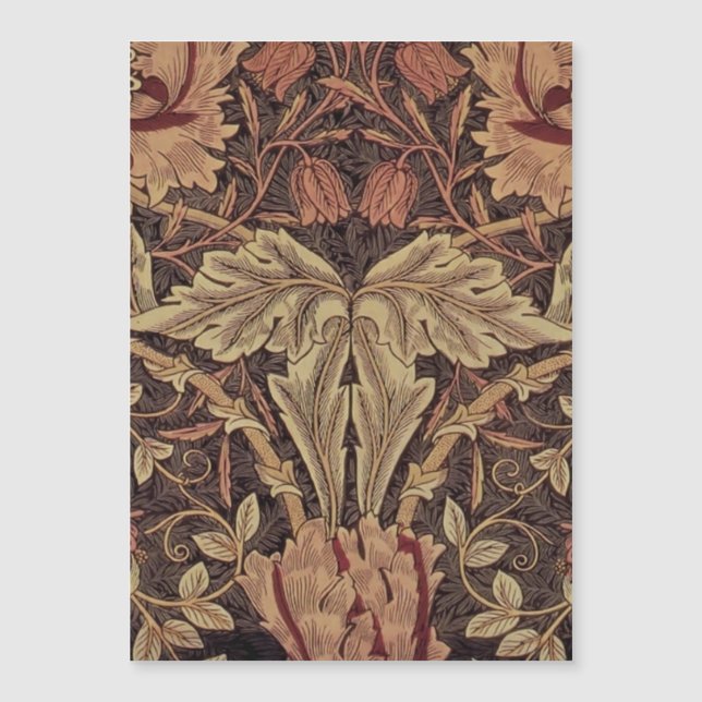 William Morris Honeysuckle Classic English Art (Framsida)