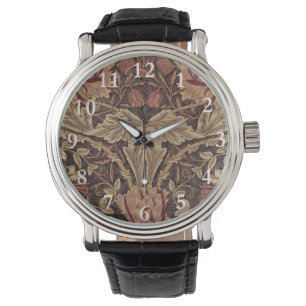 William Morris Honeysuckle Classic English Art Armbandsur